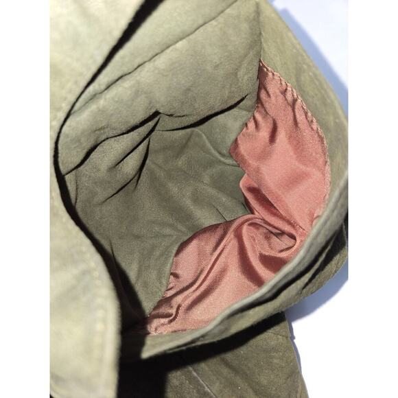 XOE New York Suede Leather Vest Vintage Green Vest Jacket Pockets Size Large - Picture 4 of 16